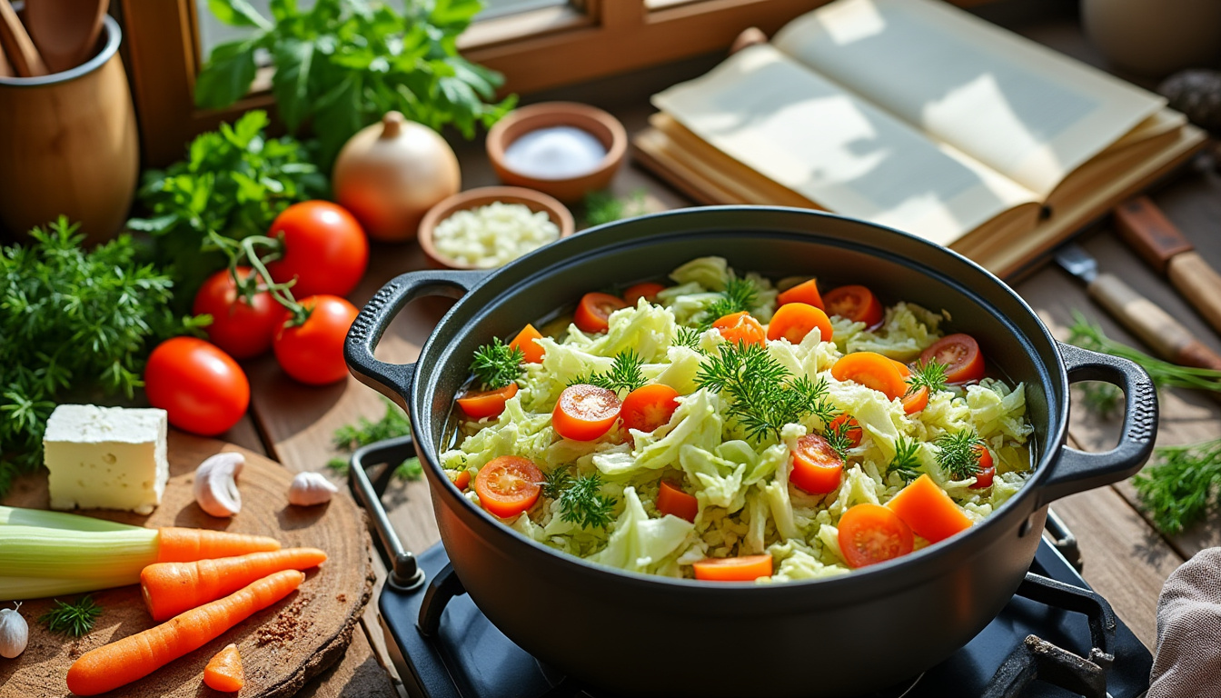 Quelle est la recette de la soupe aux choux pour maigrir en 7 jours